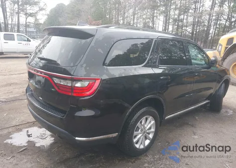 2024 Dodge Durango Sxt Awd из США, поврежденный, VIN 1C4RDJAG4RC173786